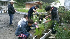 龍谷大学の学生たちによるボランティア活動