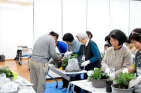 趣味の園芸”金子明人”先生がボランティア講師